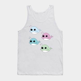 Pack of Cute Whale Kawaii Tank Top